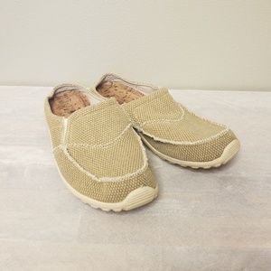 Sketchers tan loafers size 9.5